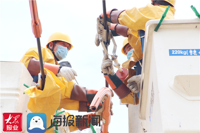 国网巨野县供电公司：不停电检修 保障市民安心度夏