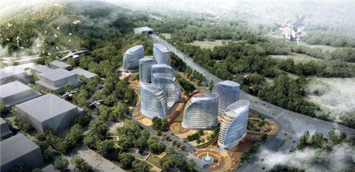 打造VR发展新高地 青岛国际虚拟现实产业园九栋单体全封顶