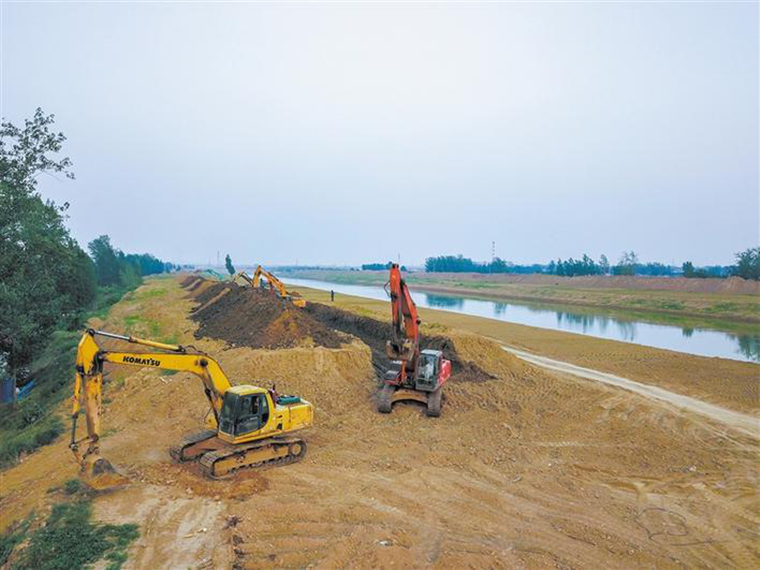 东鱼河治理工程月底完工