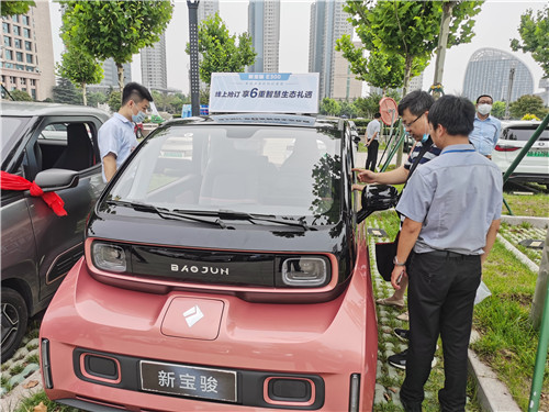 “援企助销”新能源汽车推广活动在青岛西海岸新区举办