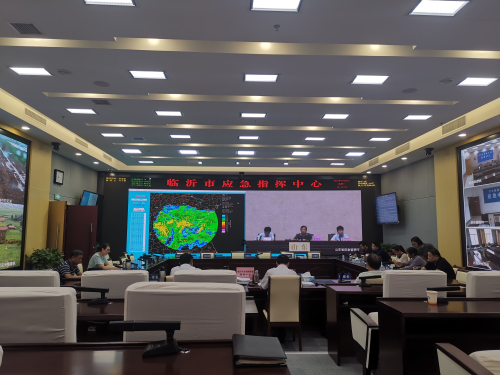 省防指调度全省防汛工作，临沂全市平均降水量31.35毫米