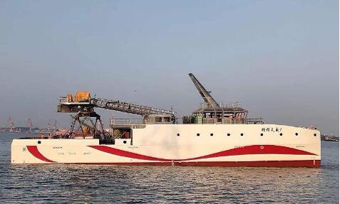 舰船低压直流综合电力技术民船应用——“雄程天威1” 风电运维船交付