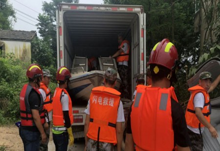 菏泽市7名赴安徽庐江抗洪救灾志愿者安全返回