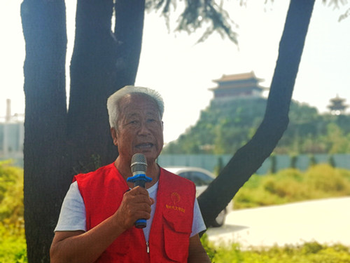 铭记历史缅怀先烈|兰陵镇千年古树下讲述抗战故事