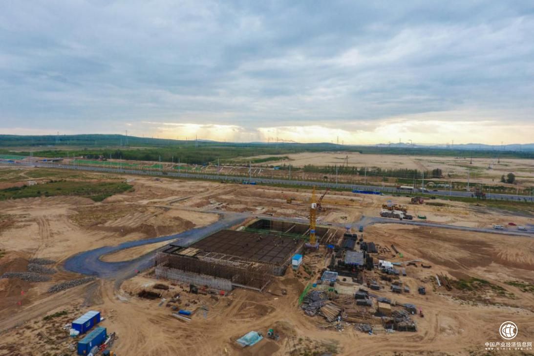 1赤峰市宁保冶金工业有限公司年产100万吨铁合金项目一期工程航拍图