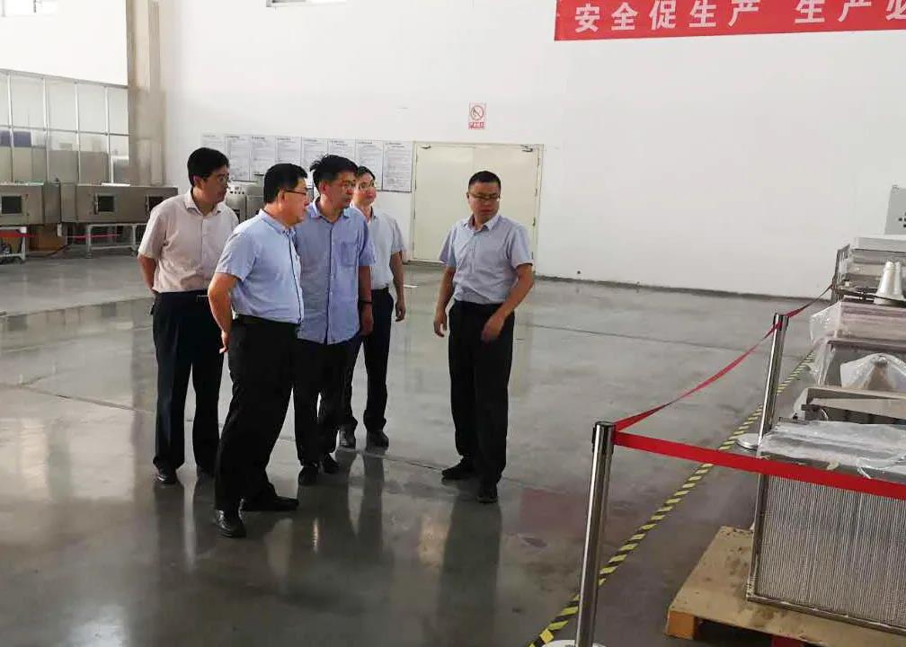 市委财经办公室到德州运河新区调研