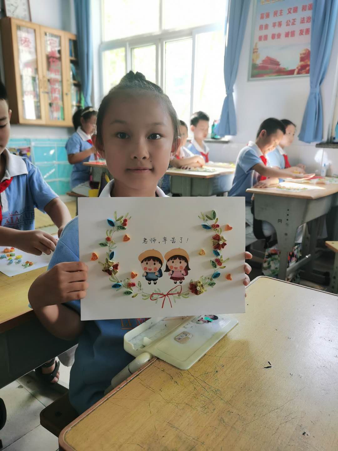 书画、歌声与微笑，