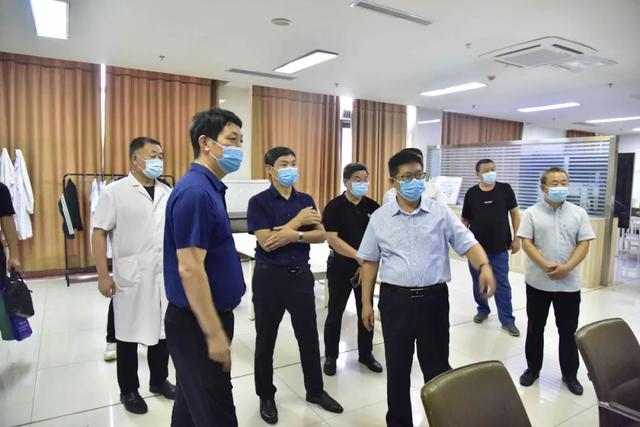 德州市肛肠医院到陵城区中医院参观交流