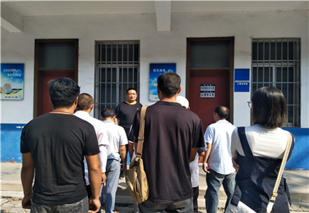 羊庄司法所开展社区矫正对象国庆、中秋节前集中警示教育活动