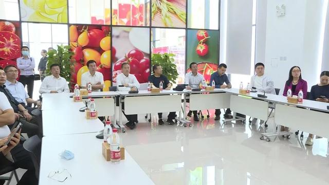 中国民族贸易促进会南粤分会到德州运河新区考察