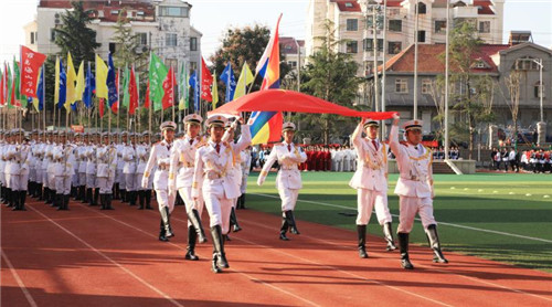 盛会迎国庆 | 青岛海山学校隆重举行第23届秋季运动会