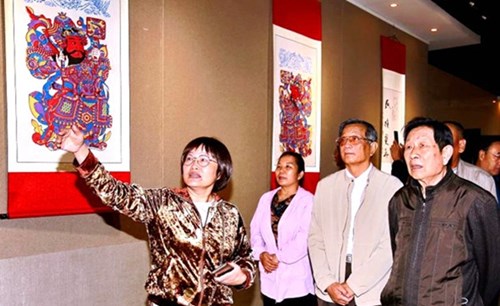 中国（潍坊）杨家埠木版年画七省市巡展走进临沂