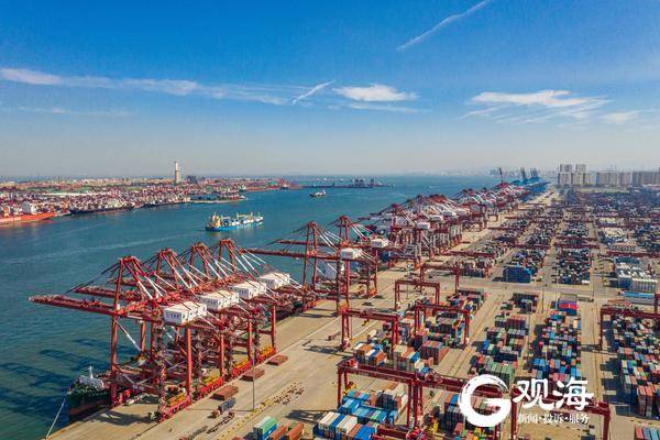 山东港口青岛港 假期再创新纪录