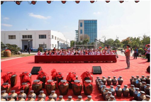 济南今朝酒业第二届储酒文化节开幕