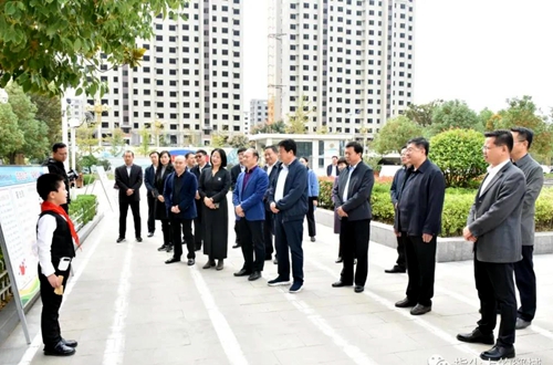 高振凯到郯城县调研“七五”普法和依法治市规划“两个决议”实施情况