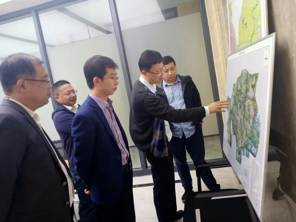 传化智联股份有限公司到德州运河新区考察调研