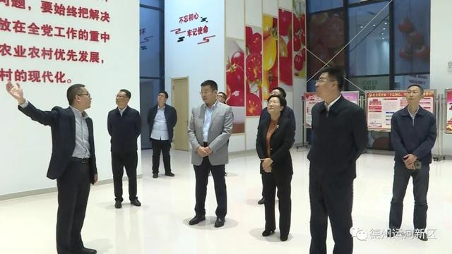 时政｜宁津县党政考察团到德州运河新区