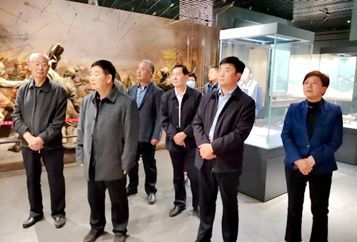 市孝文化研究会到郯城县调研孝文化建设工作