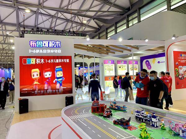 布鲁可积亮相亚洲最大玩具展，爆款新品势不可挡