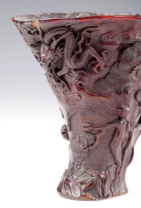 【博物·琅琊】传世珍宝犀角杯