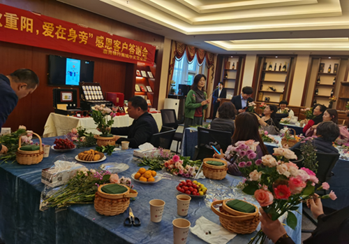 临商银行商城中支营业部成功举办重阳佳节贵金属主题营销活动