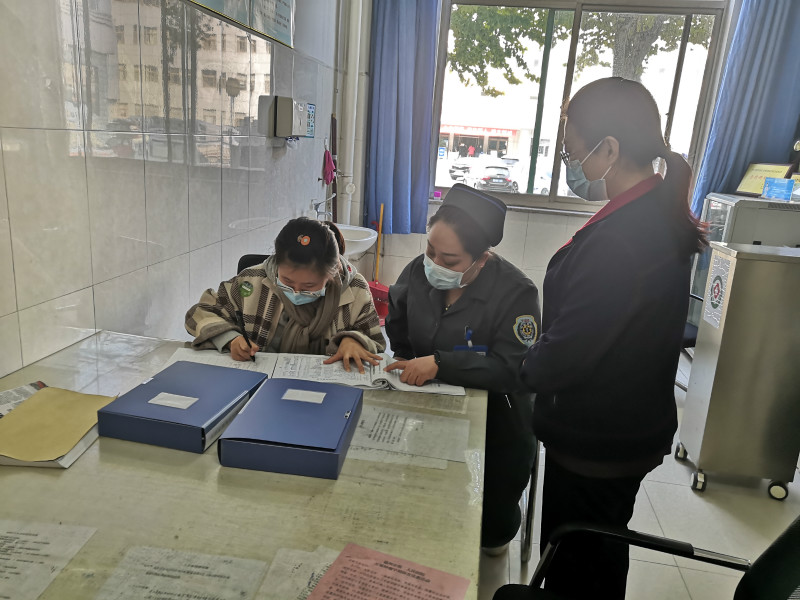 德州市德城区疾控中心开展第三季度慢病监测督导工作