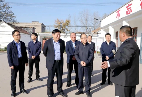 姜仕礼到郯城县调研农村党组织书记专业化管理和村两委换届工作