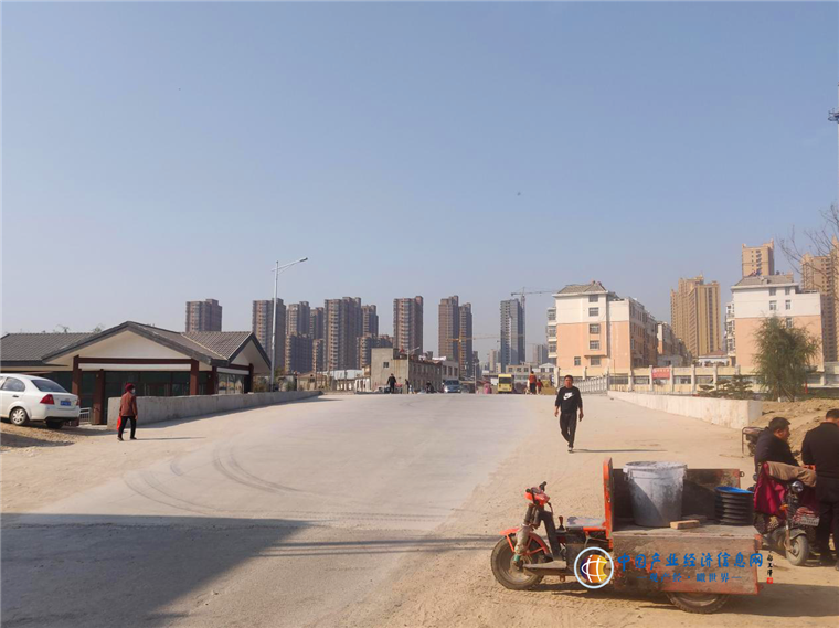 菏泽市康庄路跨环堤河桥现已通车