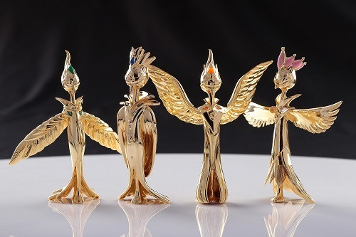 至尊宝物精心打造的四款金乌造型,将这只带来光明和力量的祈福神鸟带