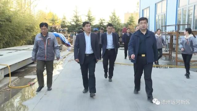 德州运河新区全力推进重点项目建设