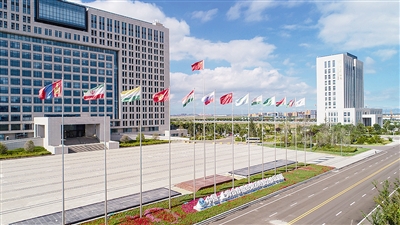 乘势“腾飞”，书写壮阔“上合画卷”