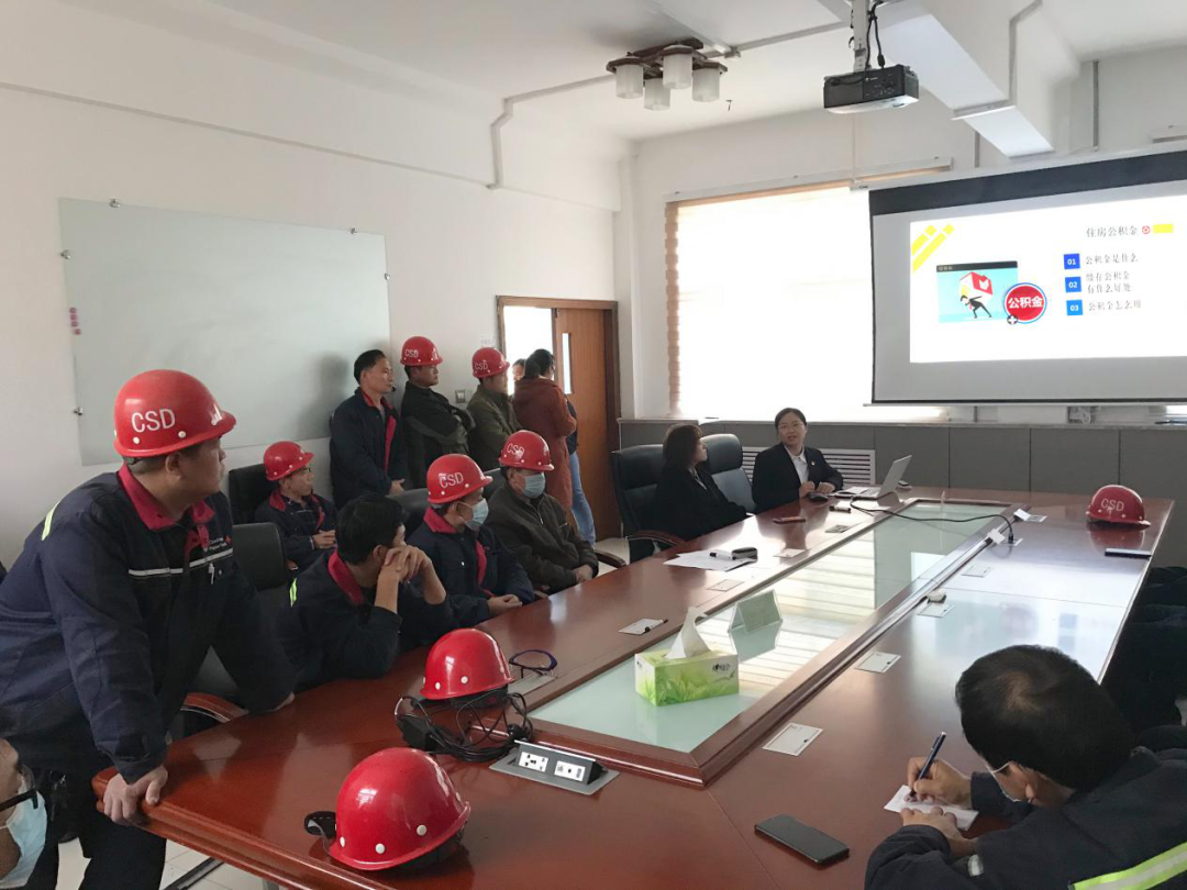 政策落地 服务下沉 平原管理部进企宣讲