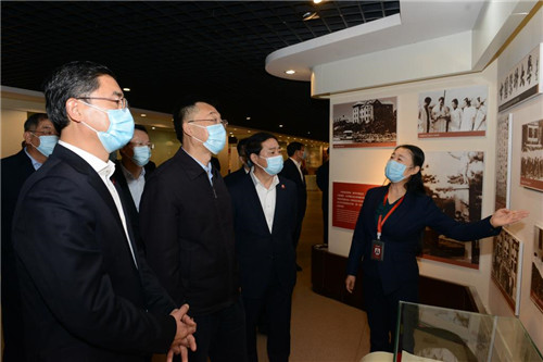 刘宁到中国医科大学附属第一医院和沈北校区调研