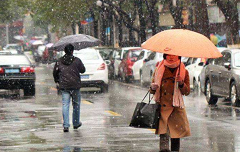 淮北和本省山区将有雨夹雪