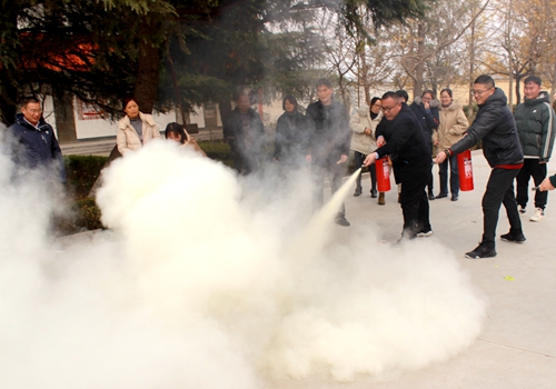 郯城县高峰头镇开展校园防火应急疏散演练