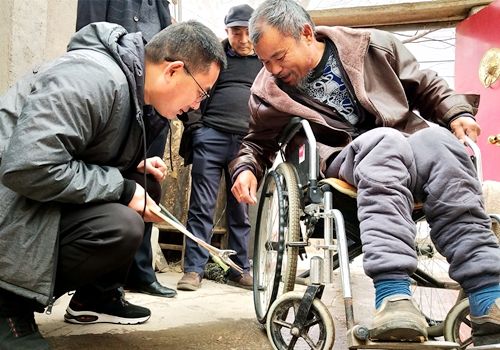 郯城：残疾人诉求24小时完结