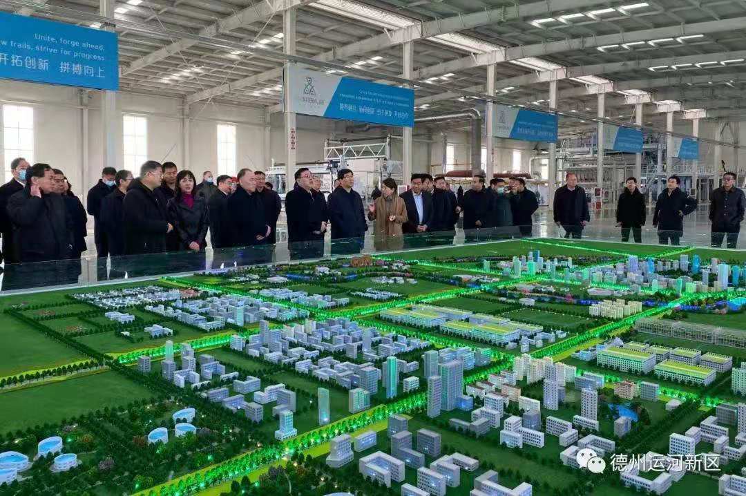 迎接“期终考”！2020年下半年德州市高质量发展现场观摩团到德州运河新区观摩