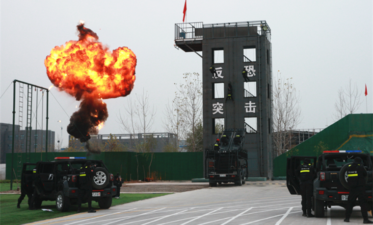 视点：临沂特警，实战砺精兵