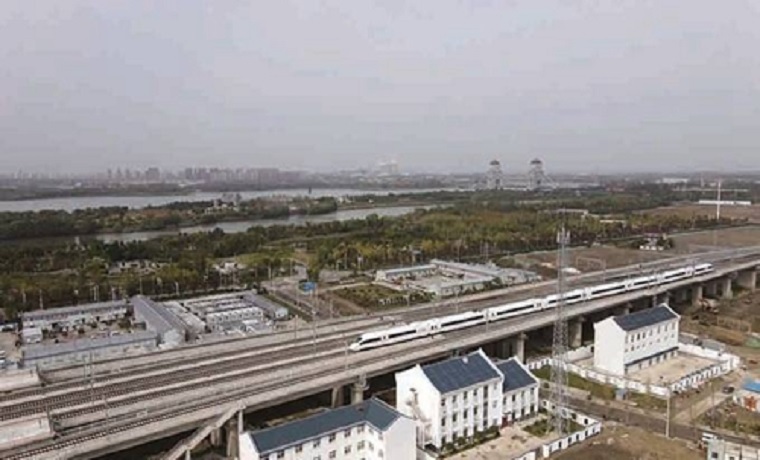 连淮扬镇高铁通车在即 江苏高铁网挺起