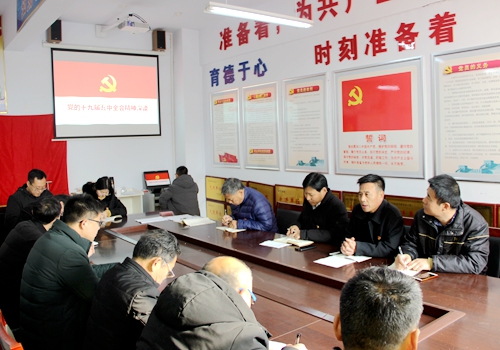 郯城县沙墩中学开展“不忘初心·牢记使命”主题党日活动