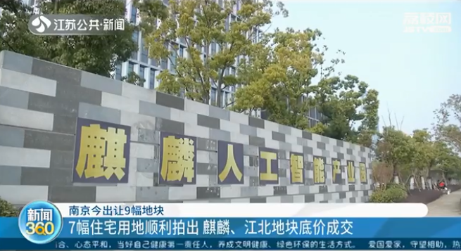 南京出让9幅地块：7幅住宅用地顺利拍出