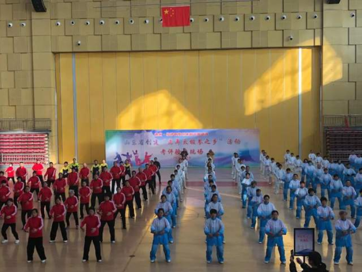 省老体协赴德州市验收省“老年太极拳之乡”老年太极拳基地工作