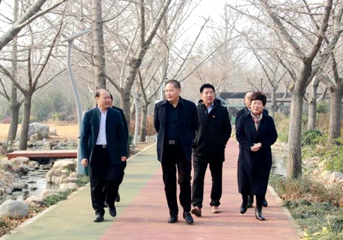 如皋市人大来郯城县考察学习