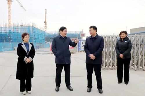 刘连栋到郯城街道督导重点项目建设工作