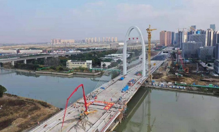 苏州高铁新城东西交通大动脉即将打通