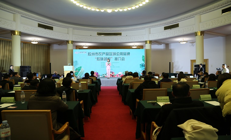 胶州农产品区域公用品牌推介会在济南举行