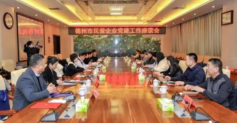 德州市民营企业党建工作座谈会在东海集团召开多位企业家到场学习