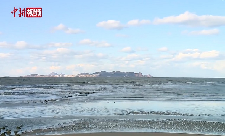 围观！山东蓬莱海域出现海滋奇观