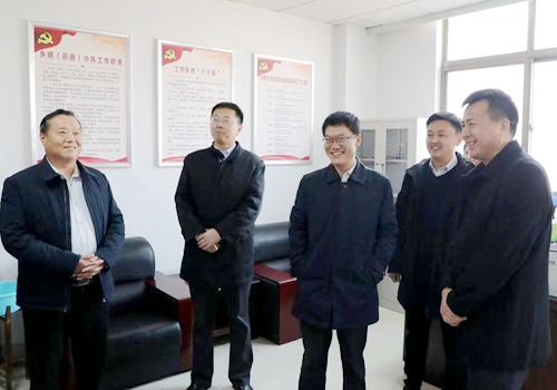 郭景军到郯城调研“加强基层党组织建设”工作情况