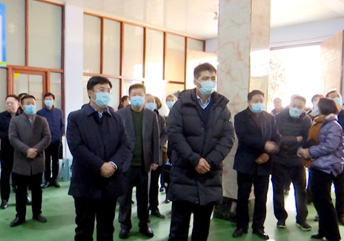 全省食品安全抽检核查处置工作现场观摩会与会人员到郯城县观摩